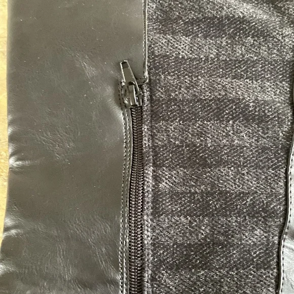 JustFab Black Riding Boots - Picture 6 of 9